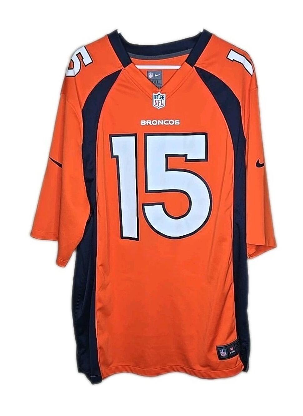 DENVER BRONCOS TIM TEBOW ORANGE MESH NFL JERSEY 3XL